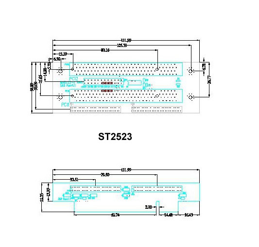 PCI riser card with flexible cable